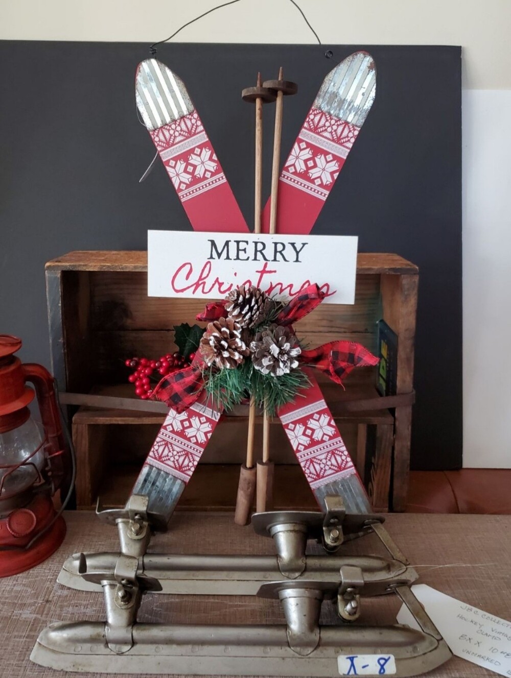 Vintage CLAMP ON HOCKEY SKATES